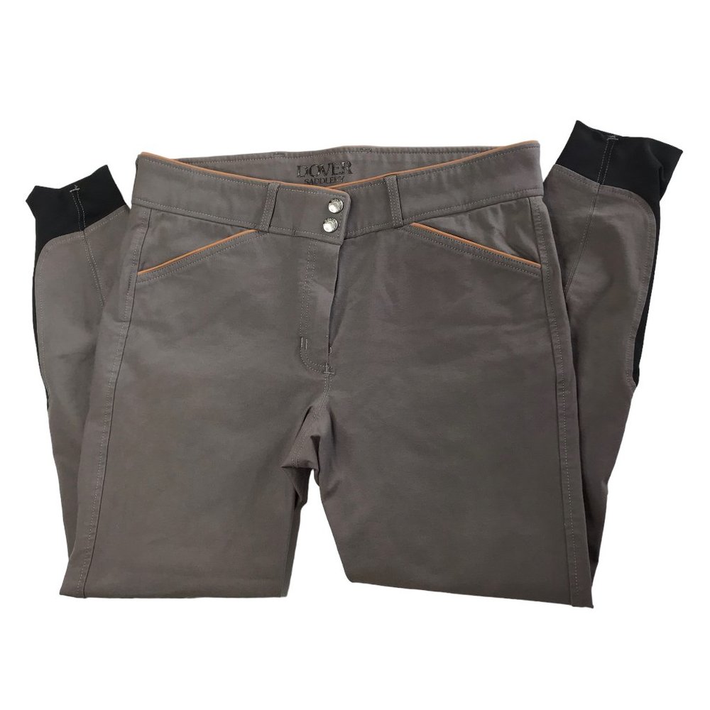 DOVER SADDLERY Riding Pant Legging Pants Breech.  Brown.  Gray Black.  Size 30